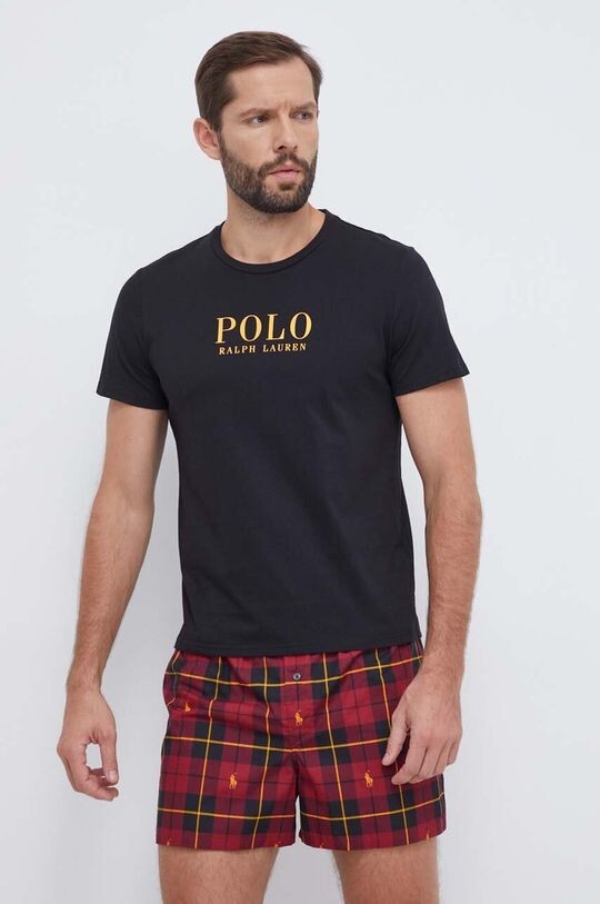 

Шерстяная пижама Polo Ralph Lauren, черный