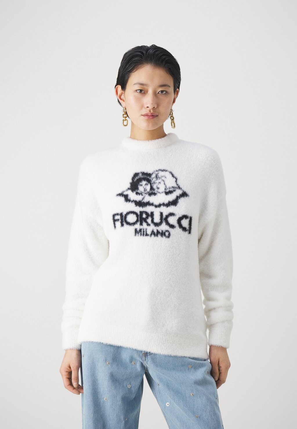 

Джемпер FLUFFY MILANO ANGELS JUMPER Fiorucci, белый