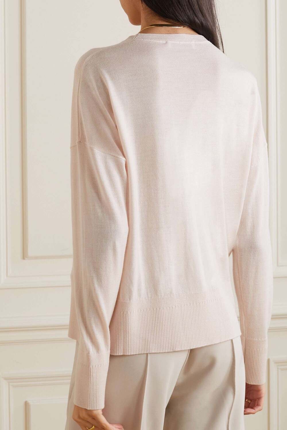 

MAX MARA Шерстяной свитер Leisure Cavallo, слоновая кость