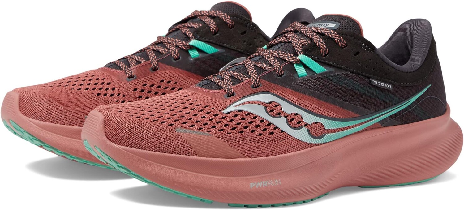 

Кроссовки Ride 16 Saucony, цвет Soot/Basalt