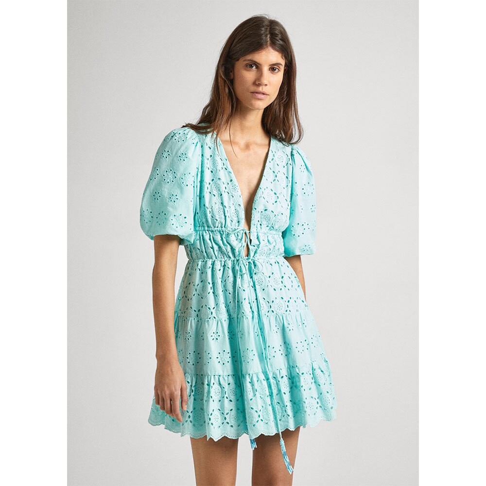 

Платье Pepe Jeans Delia Short Sleeve Short, синий