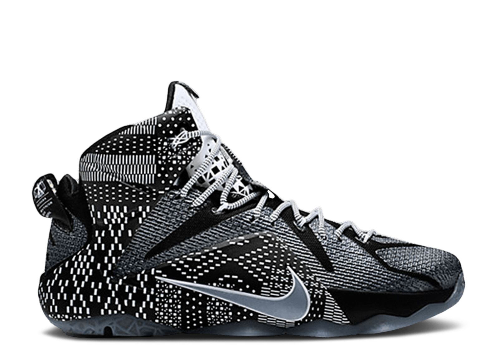 

Кроссовки Nike Lebron 12 Ep 'Black History Month', черный