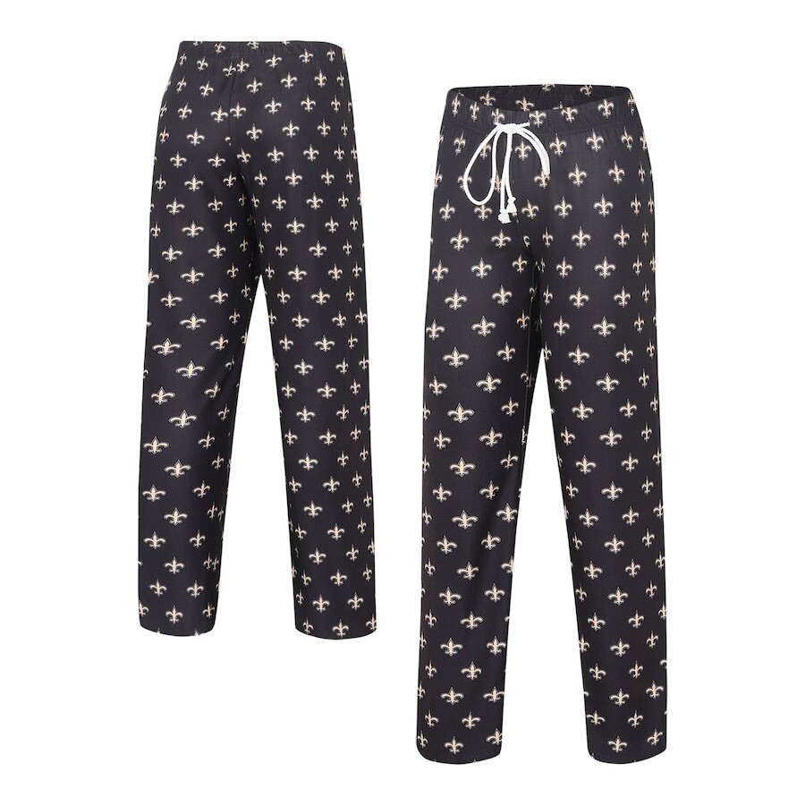 

Пижамные брюки Concepts Sport New Orleans Saints, черный