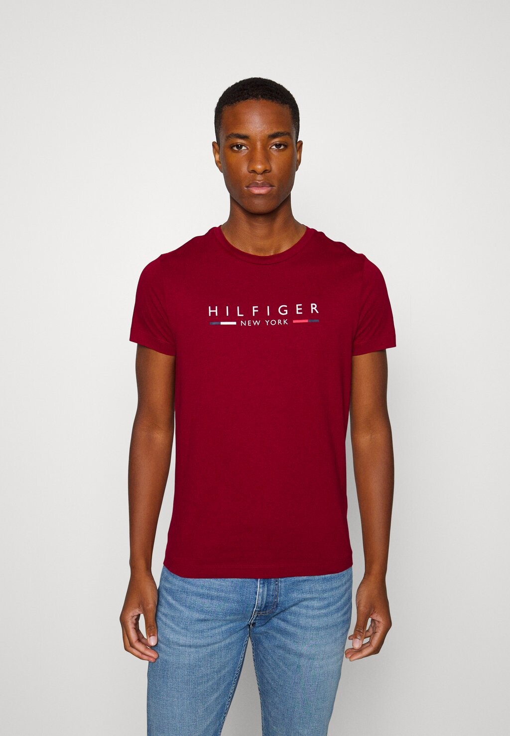 

Футболка с принтом New York Tee Tommy Hilfiger, цвет regatta red