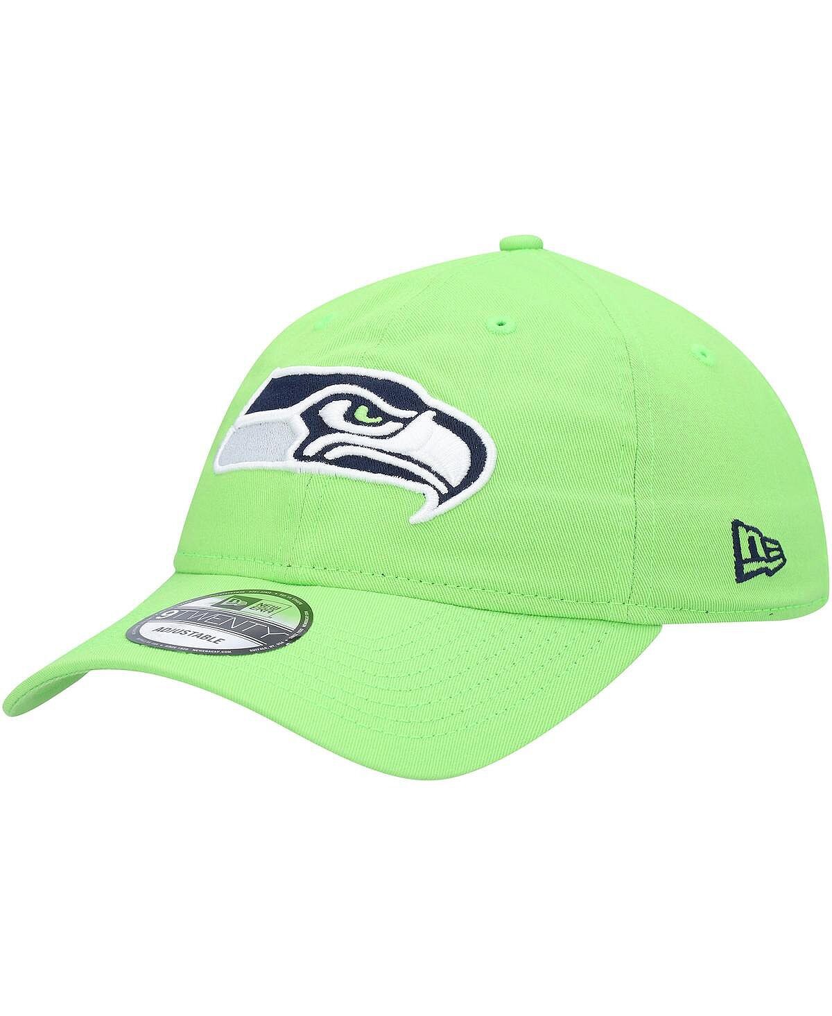 

Мужская неоново-зеленая регулируемая шапка Seattle Seahawks Core Classic 2.0 9Twenty New Era