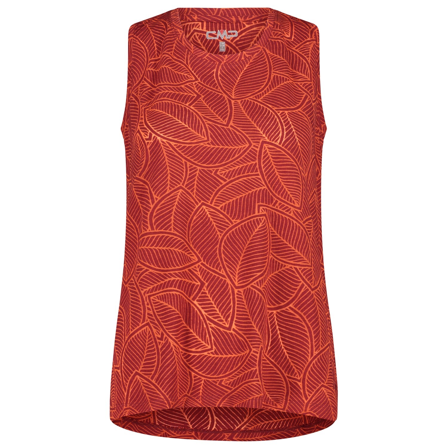 

Топ Cmp Women's Sleeveless Burnout Jersey T Shirt, цвет Granata