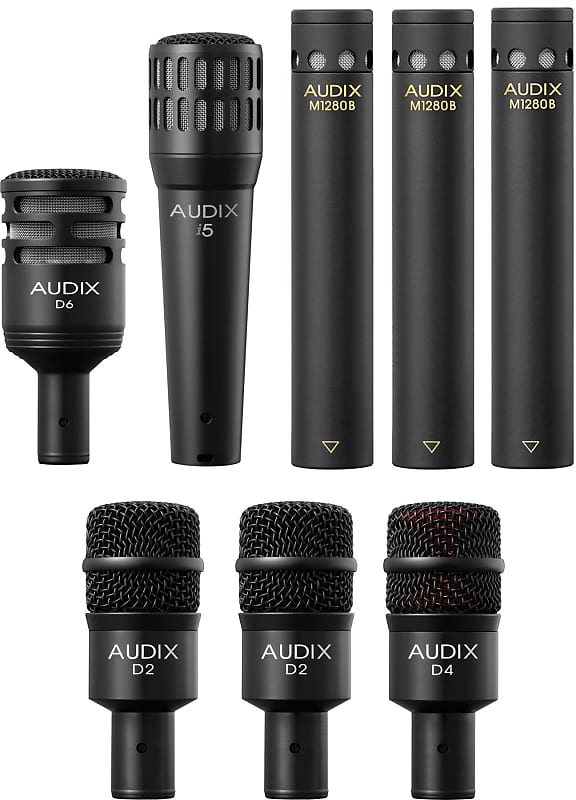 audix dp4 комплект из 4 микрофонов для ударных 3 х i5 и d6 кейс Комплект микрофонов Audix DP8
