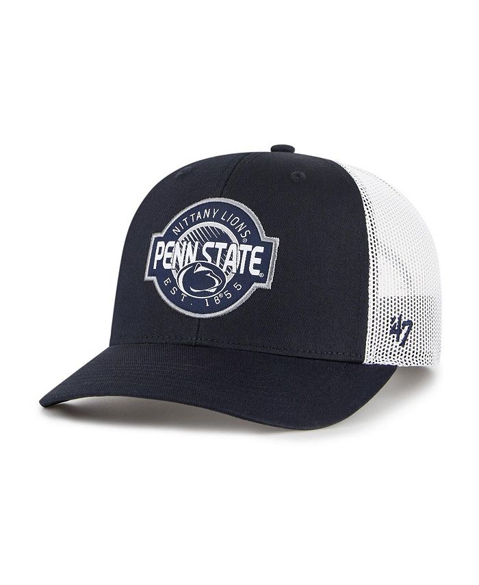 Темно-синяя регулируемая шапка для больших мальчиков и девочек Penn State Nittany Lions Scramble Trucker '47 Brand, синий herron mick dead lions