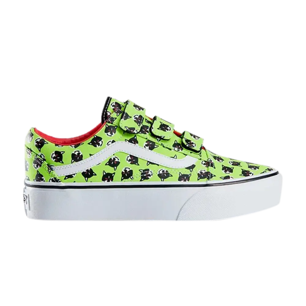 

Кроссовки Sarah Andelman x Old Skool V Platform Vans, мультиколор
