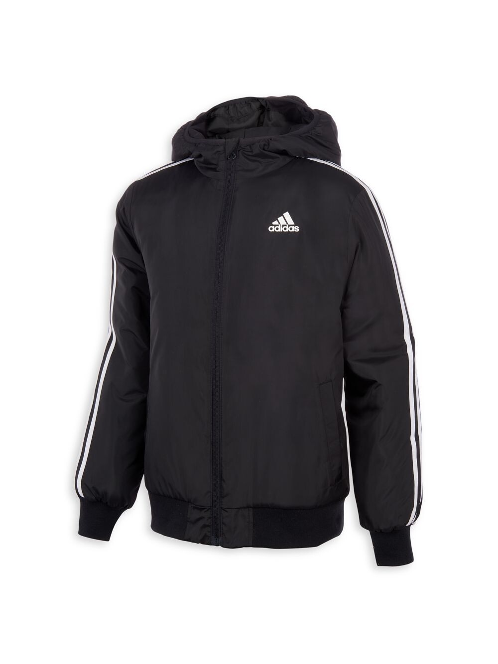 

Классический бомбер для маленьких мальчиков и мальчиков adidas, черный