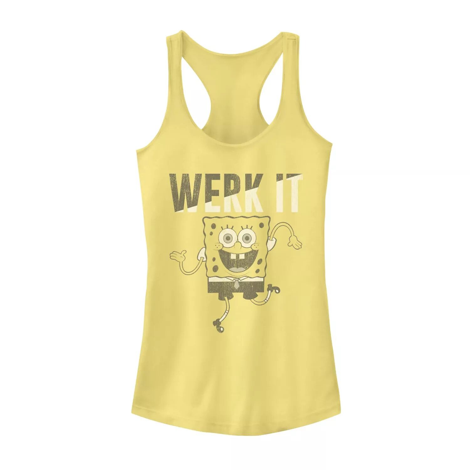 

Юниорская Губка Боб Квадратные Штаны Werk It Tank Licensed Character