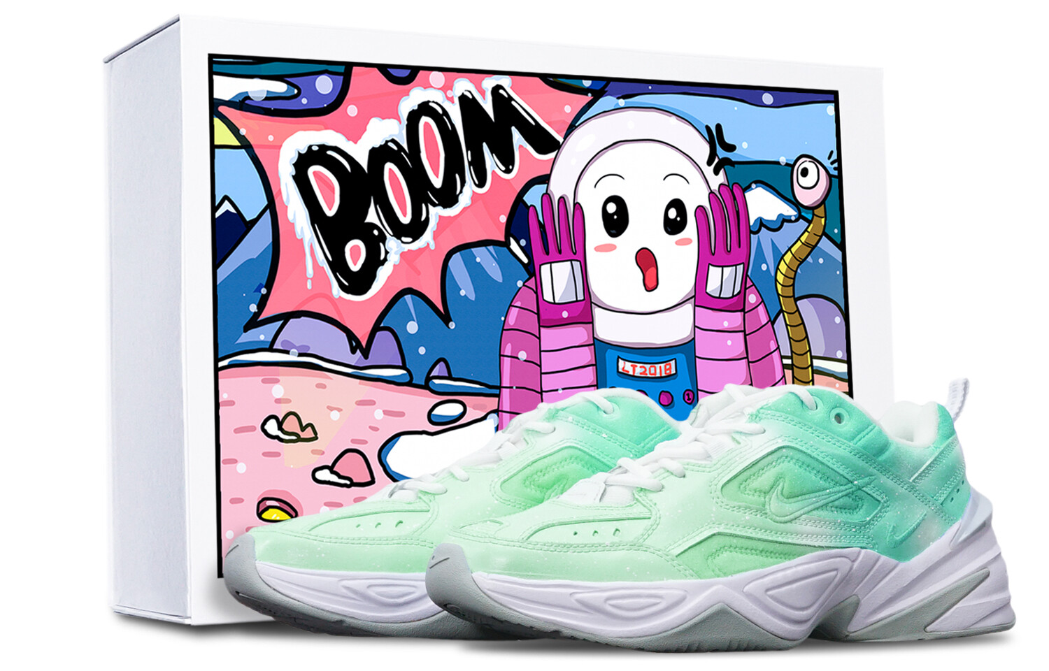 

Кроссовки M2K Chunky унисекс с низким верхом, зеленые/белые Nike, Зеленый, Кроссовки M2K Chunky унисекс с низким верхом, зеленые/белые Nike