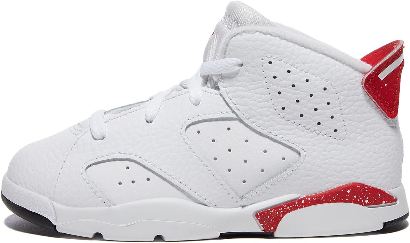 

Кроссовки Jordan 6 Retro Jordan, цвет White/University Red/Black