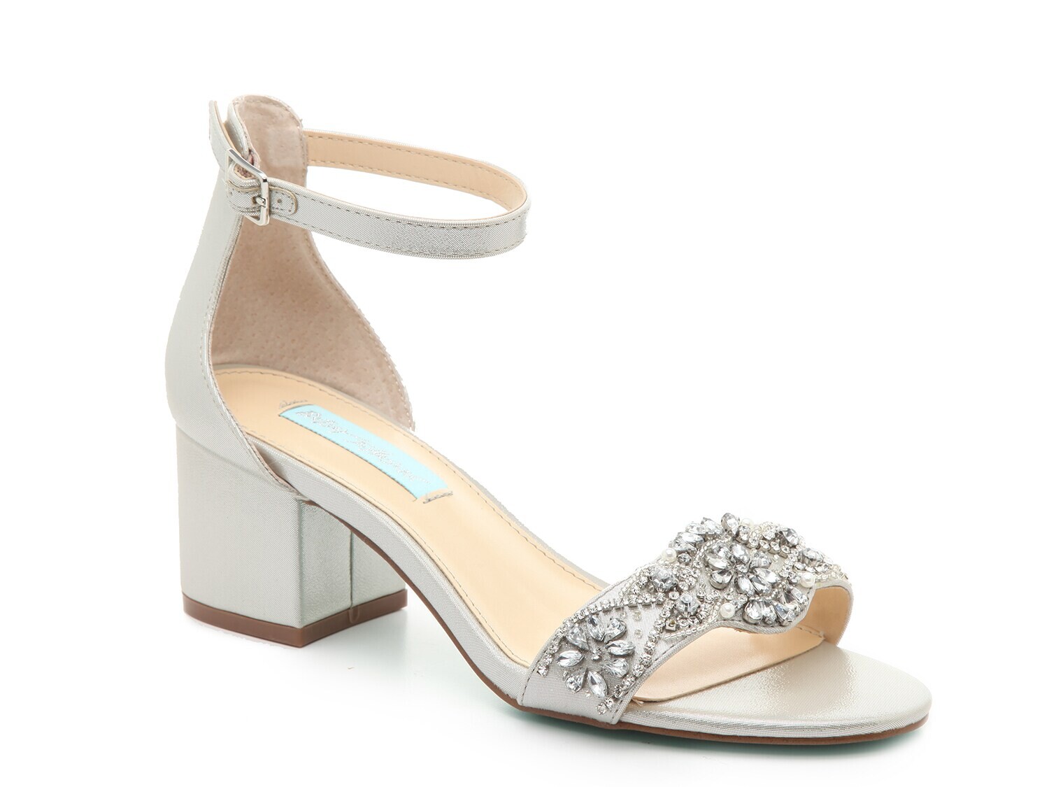 

Сандалии Betsey Johnson Mel, серебряный
