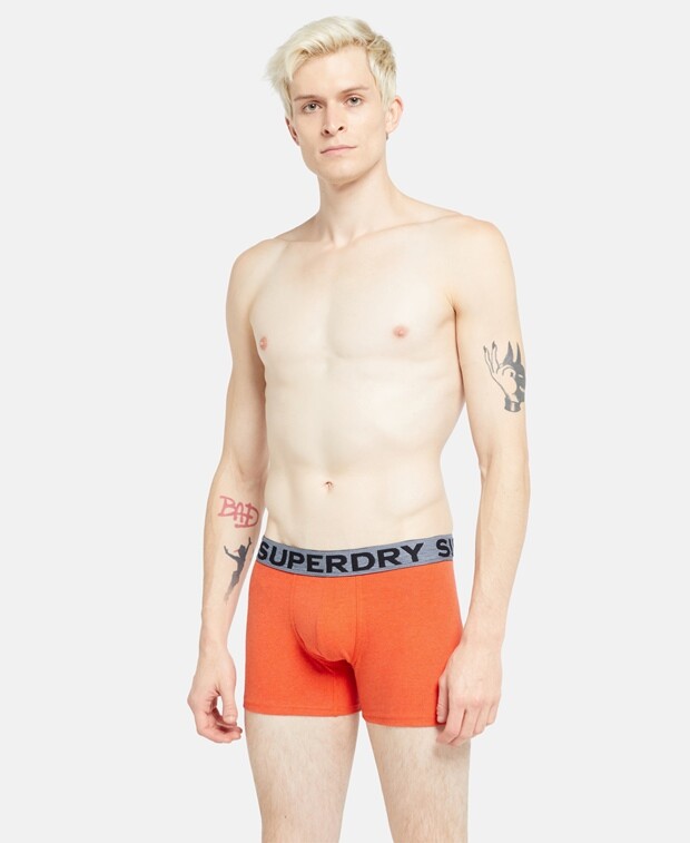 

Шорты-боксеры, комплект из 3 шт. Superdry, белый