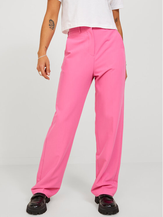 Тканевые брюки прямого кроя mary Jjxx, розовый