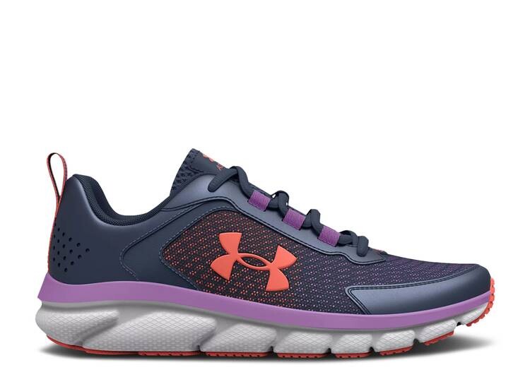 

Кроссовки Under Armour ASSERT 9 PEARL GS 'UTILITY BLUE VIVID LILAC', синий