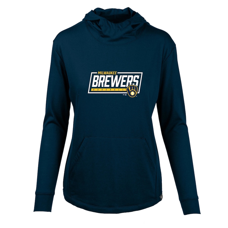 

Футболка с длинным рукавом Levelwear Milwaukee Brewers, нави