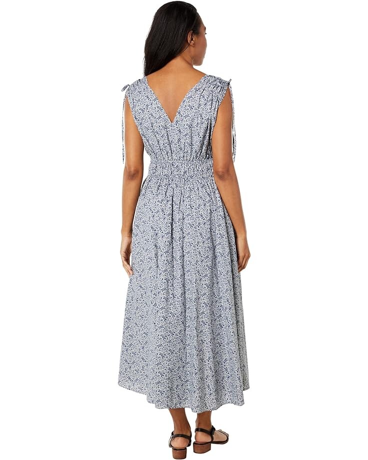 

Платье Madewell Sophia Smocked Midi Dress in Florentine Floral, цвет Glassware Blue