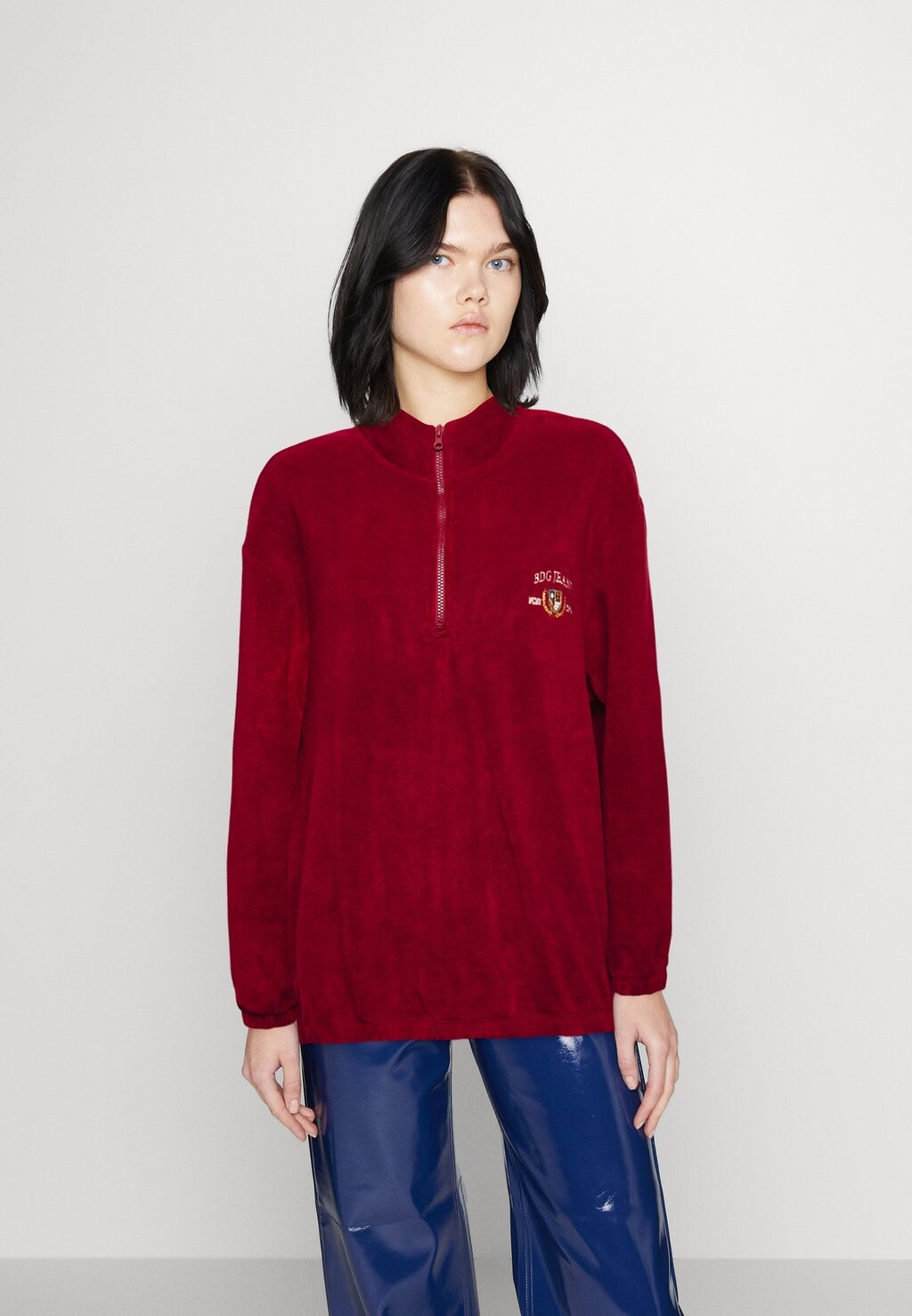 

Джемпер из флиса BDG Urban Outfitters, Красный