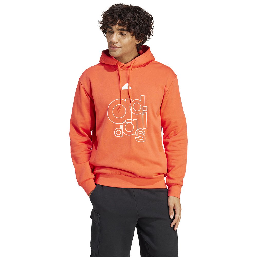 цена Худи adidas Brand Love Fl Q1 Gd, оранжевый