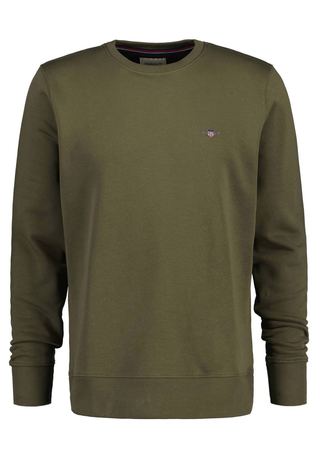 

Толстовка GANT Reg Shield C-Neck, зеленый, Серый