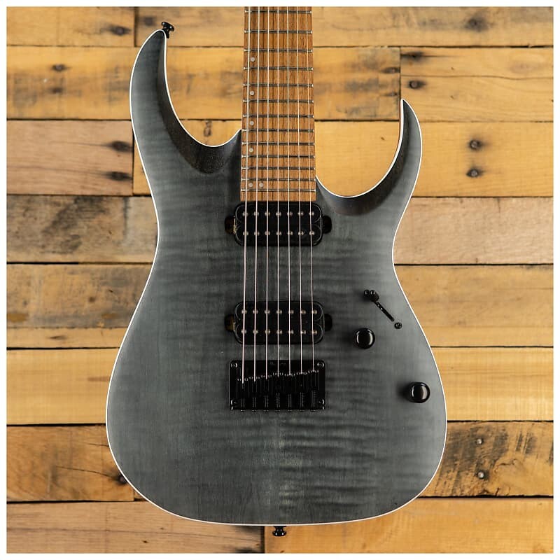 

Электрогитара Ibanez Standard RGA742FM Electric Guitar - Transparent Gray Flat
