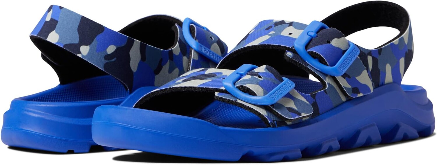

Сандалии на плоской подошве Mogami Birkenstock, цвет Camo Ultra Blue Birko-Flor