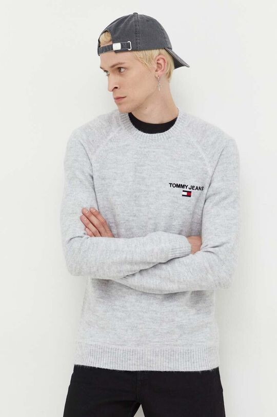 

Свитер Томми Джинс Tommy Jeans, серый