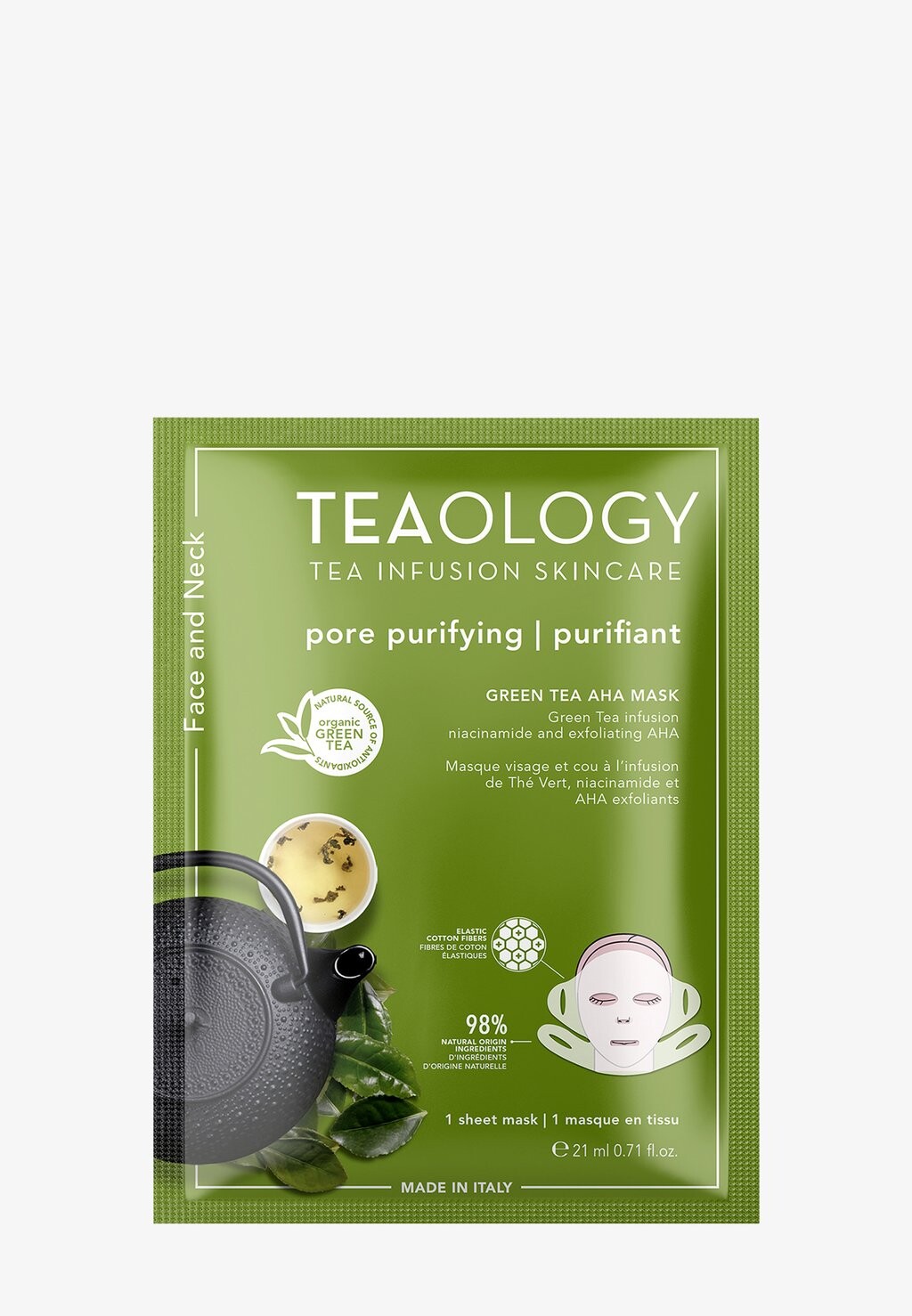 

Маска для лица Green Tea Aha Mask Teaology
