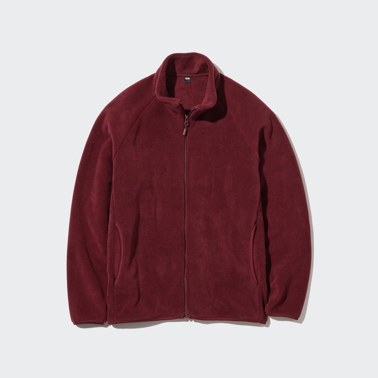 

Флисовая куртка на молнии UNIQLO, красный