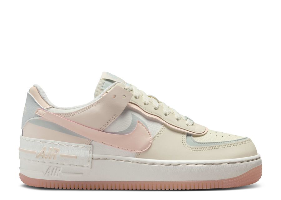 

Кроссовки Nike Wmns Air Force 1 Shadow, цвет Coconut Milk Crimson Tint