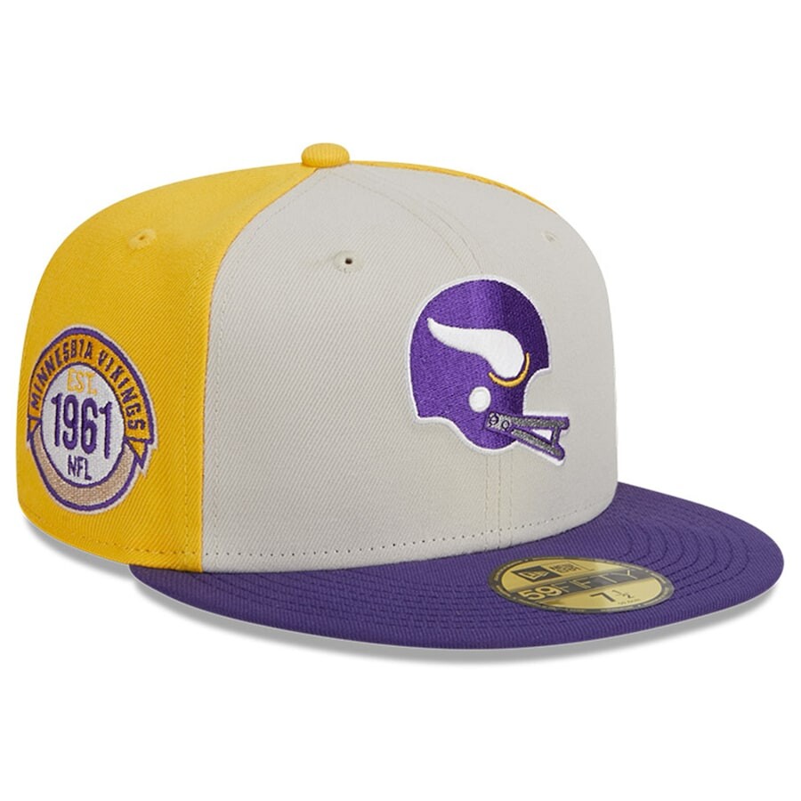 

Бейсболка New Era Minnesota Vikings, кремовый