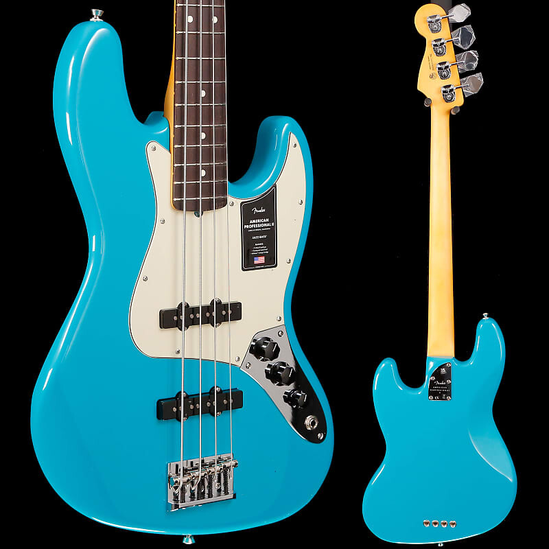 

Басс гитара Fender American Professional II Jazz Bass, Rosewood Fb, Miami Blue