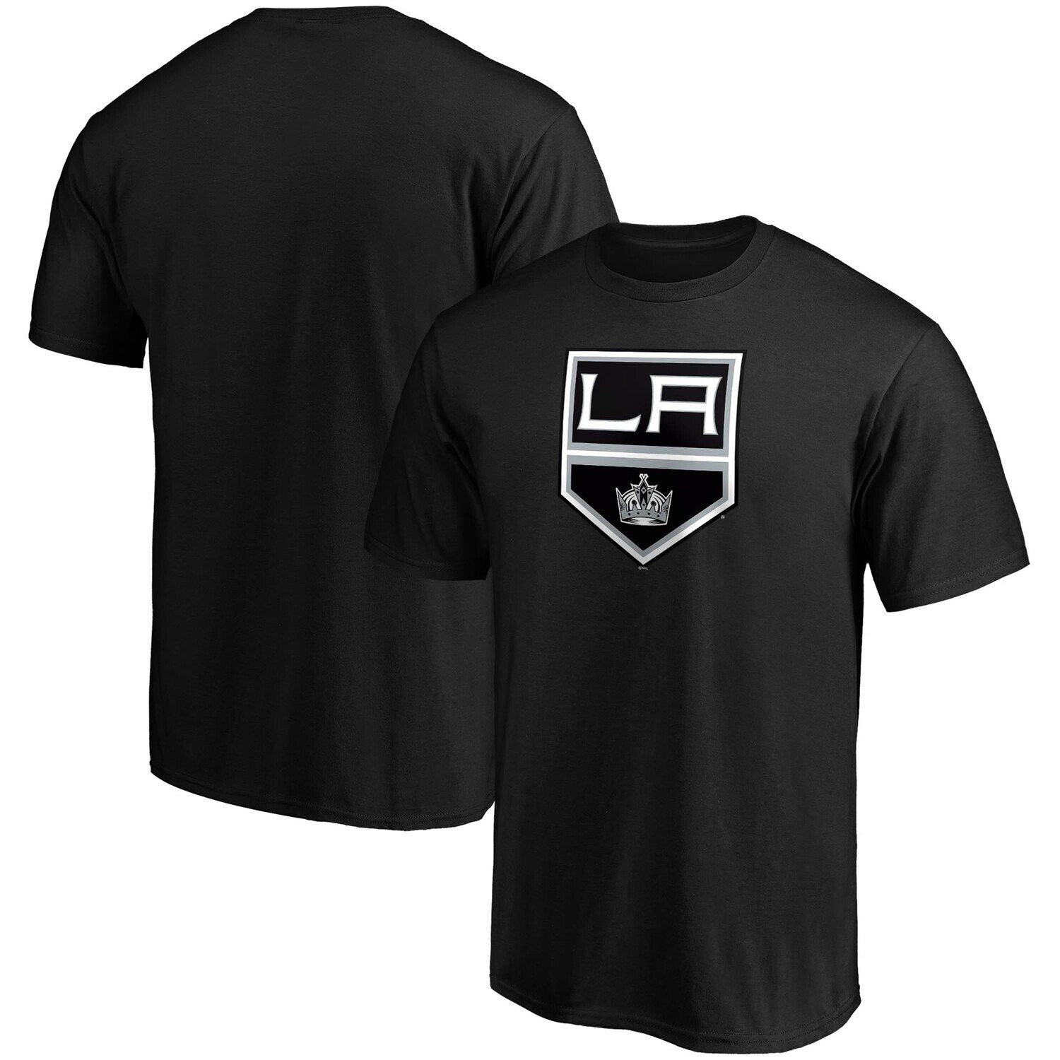

Мужская черная футболка с логотипом команды Los Angeles Kings Team Primary Fanatics, Черный