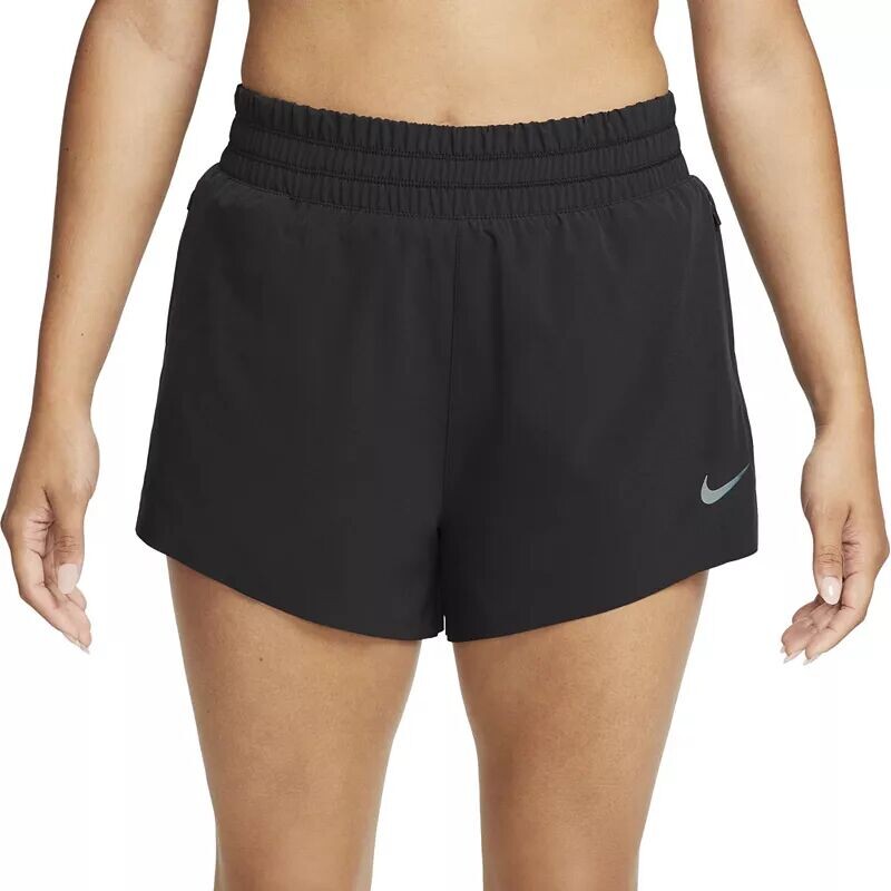 

Женские беговые шорты Nike Running Division Dri-FIT с высокой талией 3 дюйма, черный
