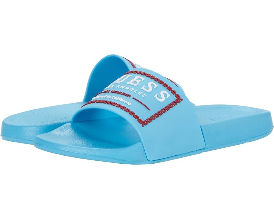 

Сандалии GUESS Elmont, цвет Light Blue Multi