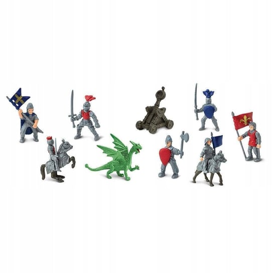 Набор маленьких фигурок «Рыцари и драконы» Safari Ltd.