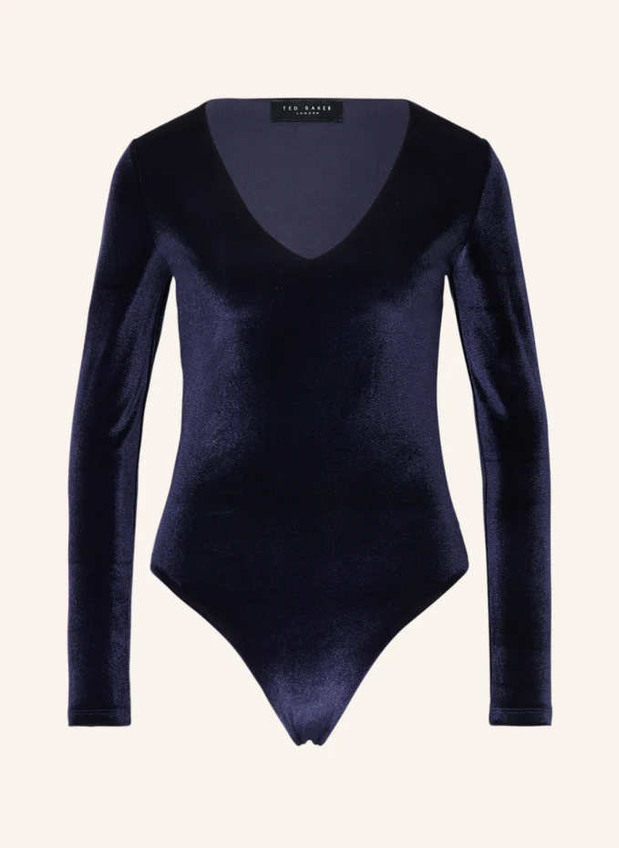 

Бархатное боди morlee Ted Baker, синий