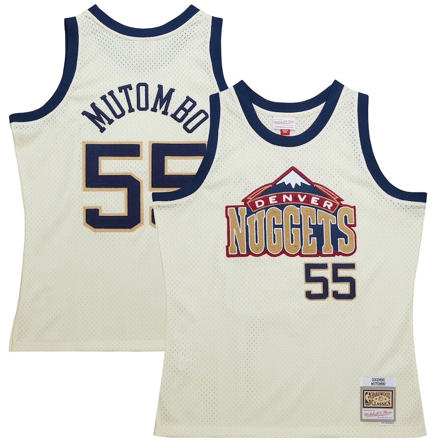 

Джерси Mitchell & Ness Denver Nuggets, кремовый