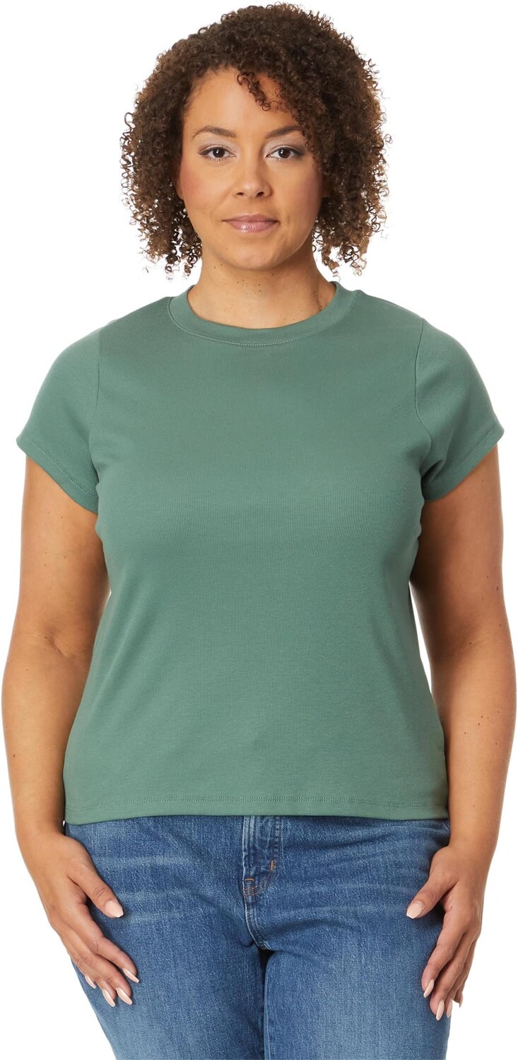 

Плюс футболка Brightside Madewell, цвет Simply Sage