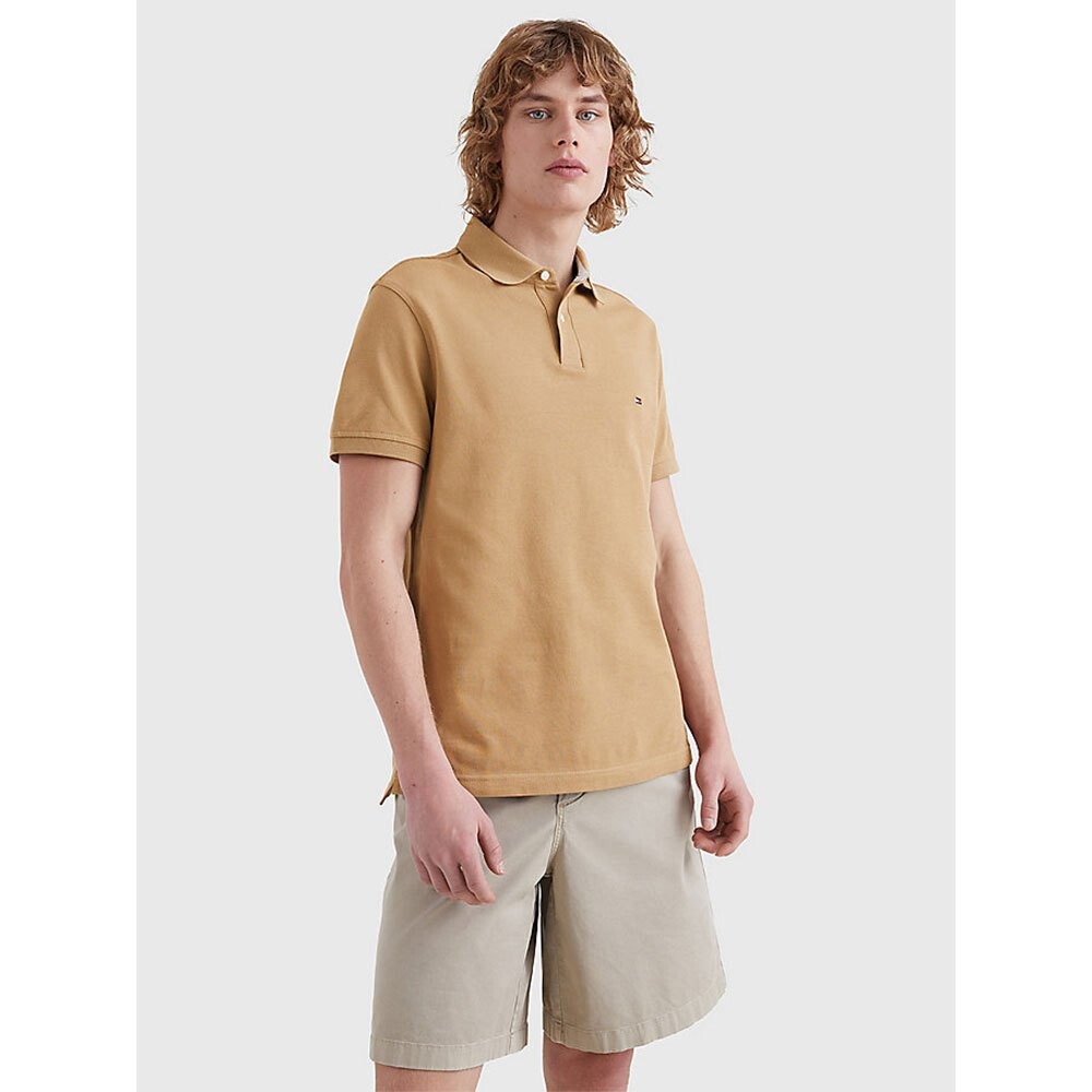 

Поло Tommy Hilfiger 1985 Regular, бежевый