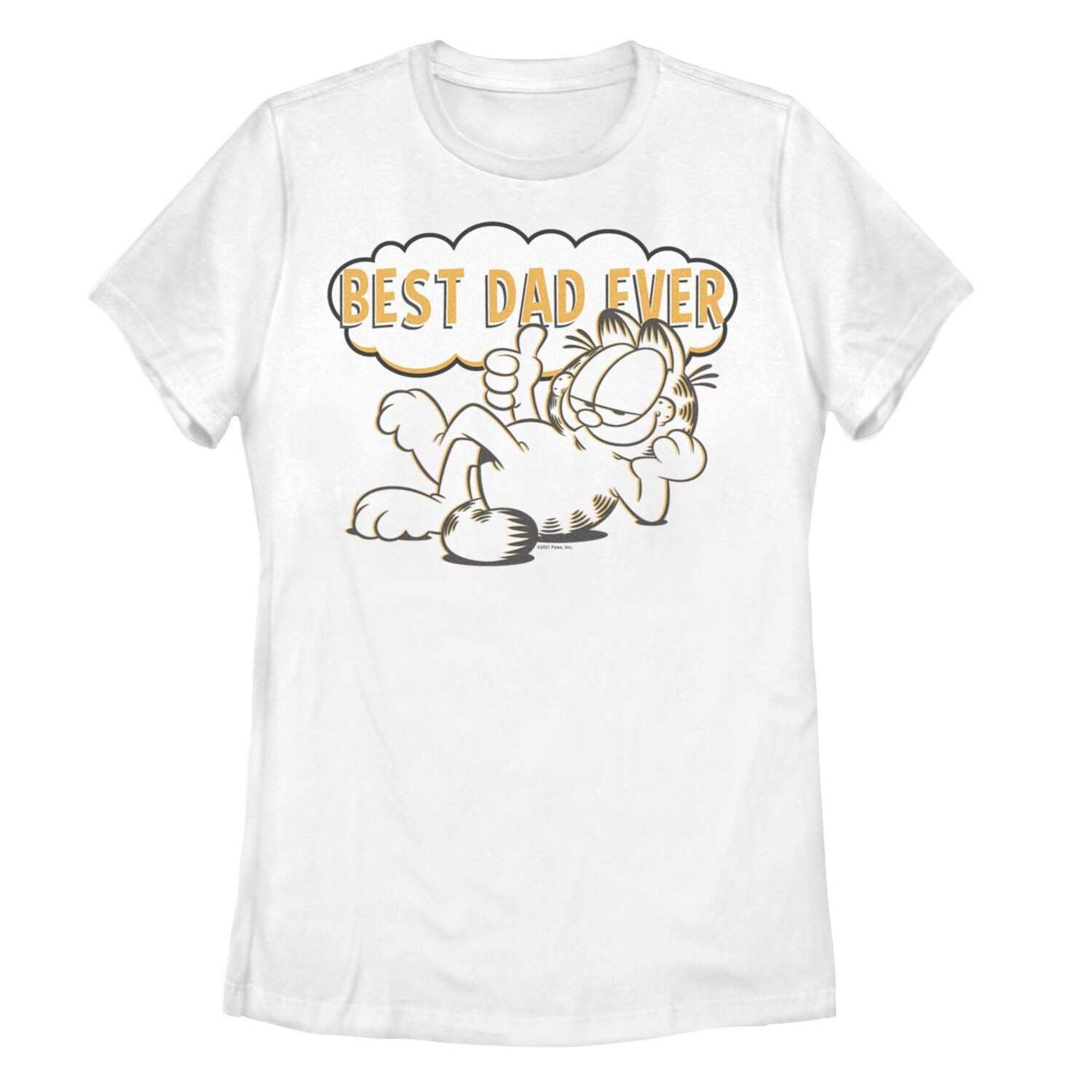 

Футболка с рисунком Garfield Best Dad Ever для юниоров Licensed Character