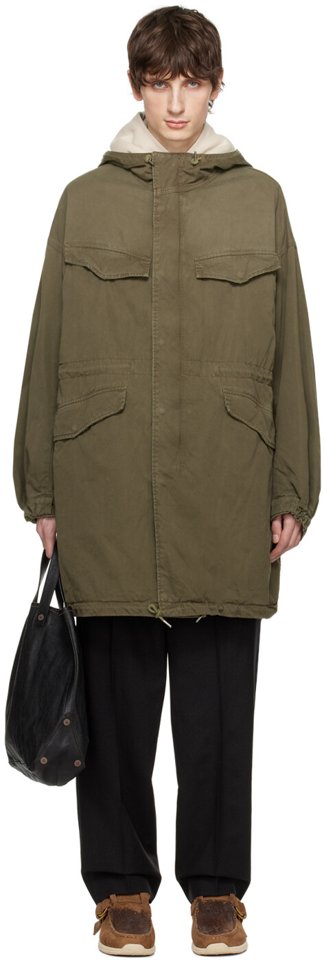 

Хаки Двусторонняя парка SAS Covert Visvim