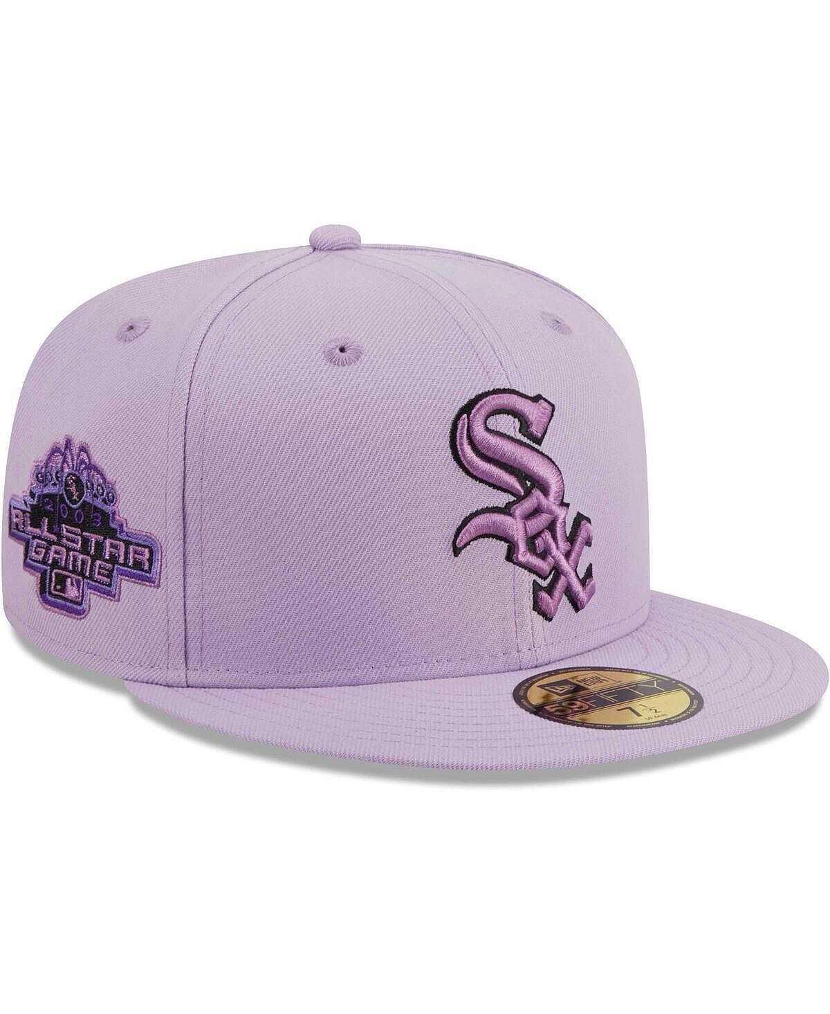 

Мужская приталенная кепка Chicago White Sox 59FIFTY лавандового цвета New Era