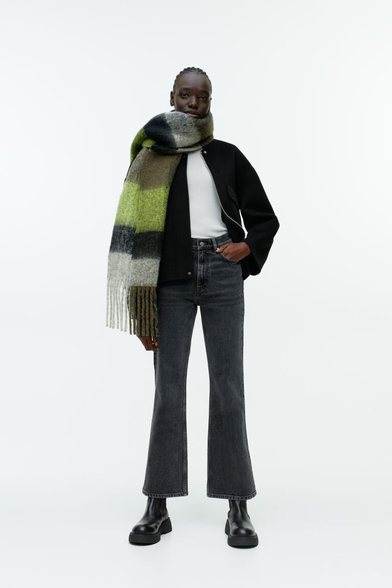 

Расклешенные джинсы FERN CROPPED стрейч ARKET