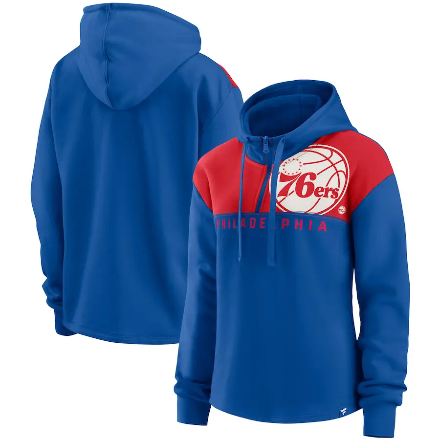 

Толстовка Fanatics Branded Philadelphia 76Ers, роял