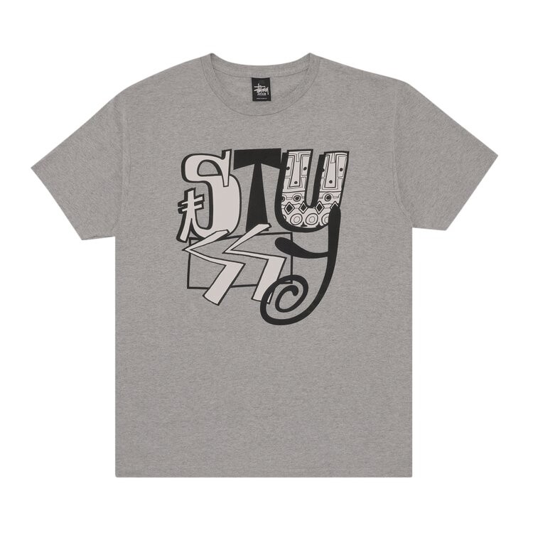 

Футболка Stussy Mix 'Grey', серый