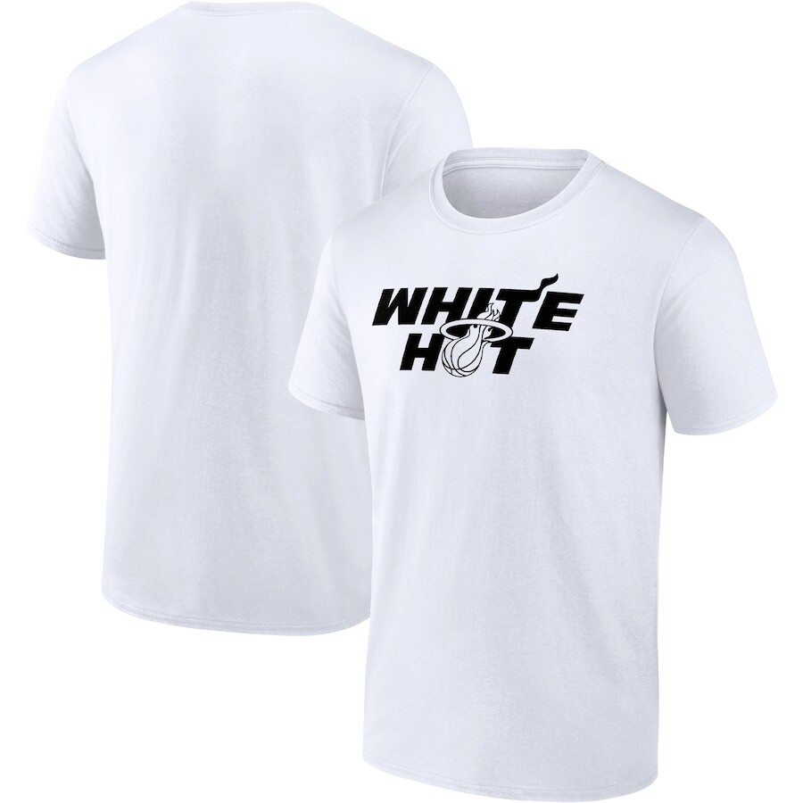 

Футболка с коротким рукавом Fanatics Branded Miami Heat, белый