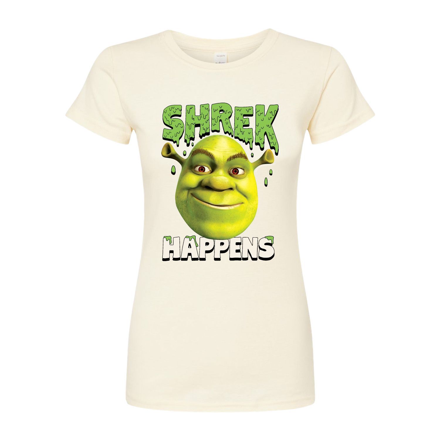 Облегающая футболка Shrek Happens для юниоров Licensed Character укороченная толстовка с капюшоном для юниоров shrek happens licensed character розовый